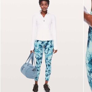 Wunder Under High-Rise 7/8 Tight *Dual Shibori Full-On Luxtreme 25" size 6